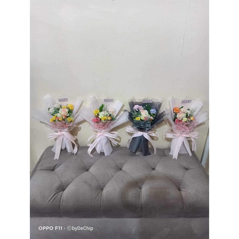 Buket bunga plastik - Hadiah buket - buket murah