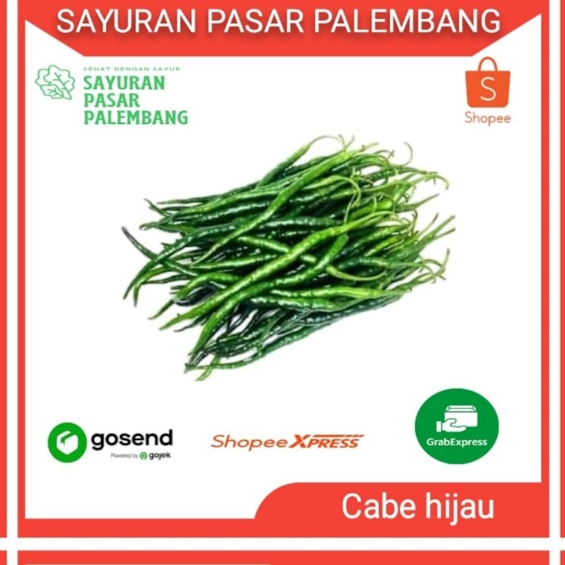 

Cabe ijo - Sayuran Pasar Palembang