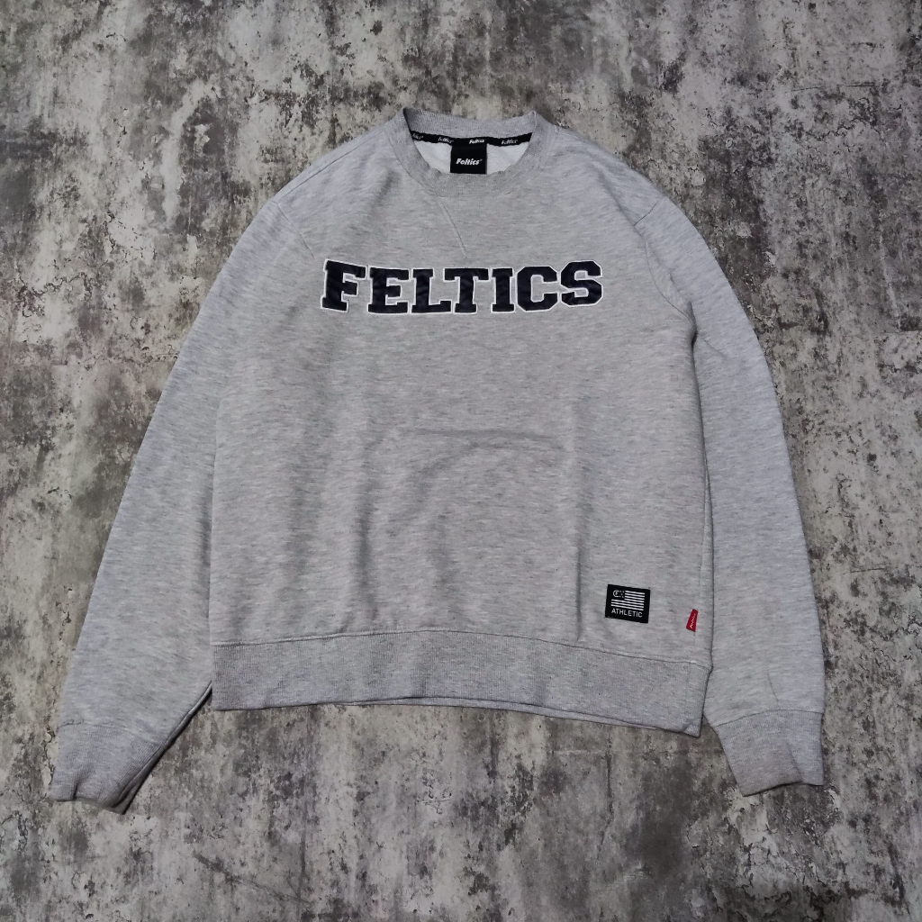 CREWNECK By FELTICS BORDIR SECOND BLU254