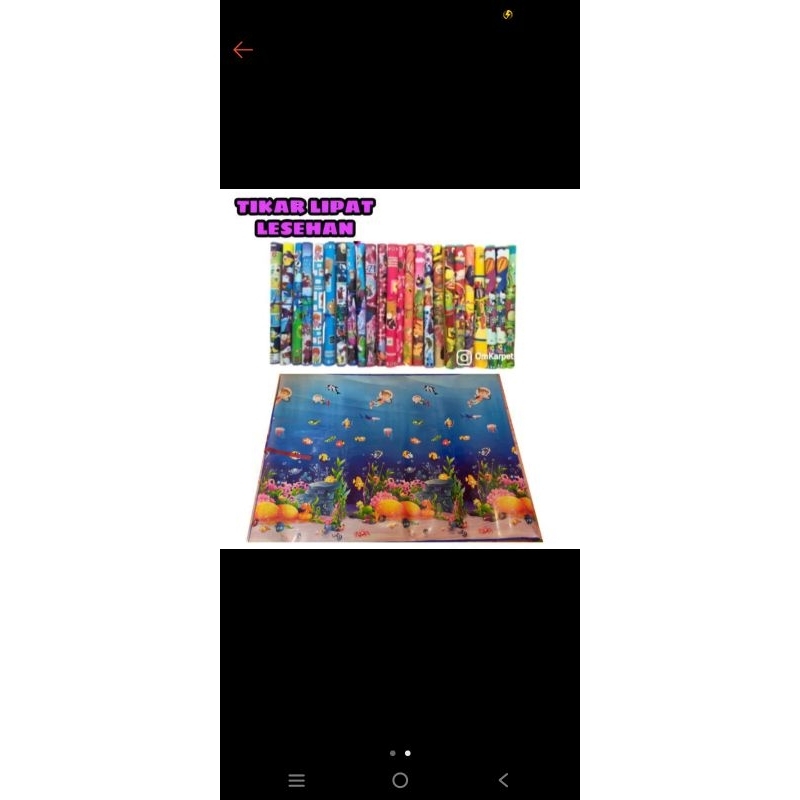 Tikar spon/ tikar lantai