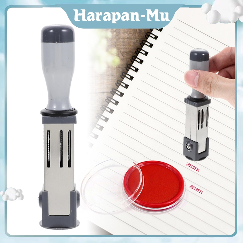 

Stempel Tanggal Tahun Bulan Stempel Kadaluarsa Adjustable Date Metal Texture Date Stamp