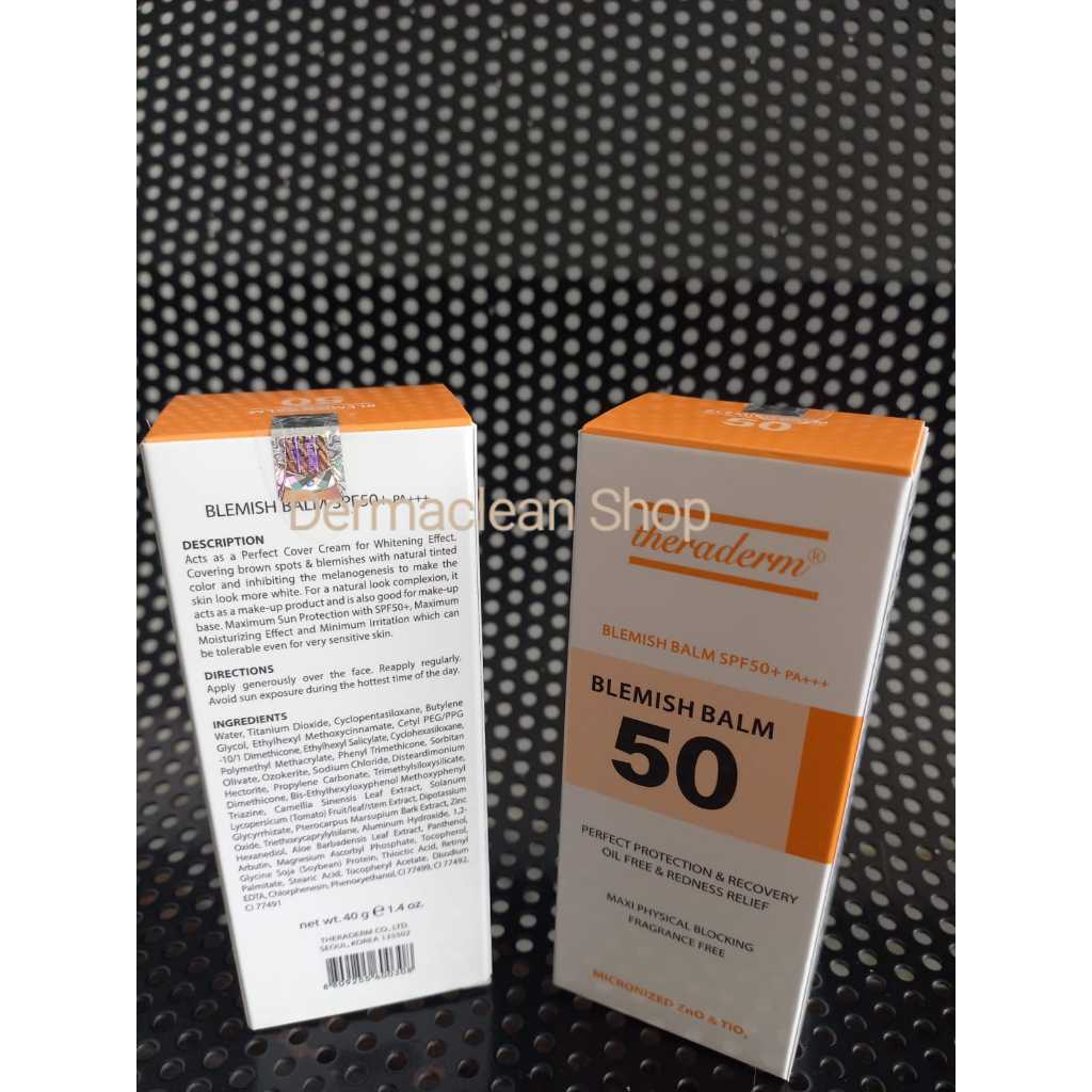 Blemish Balm Cream SPF50 40gr BB KRIM TERBAIK Made in Korea