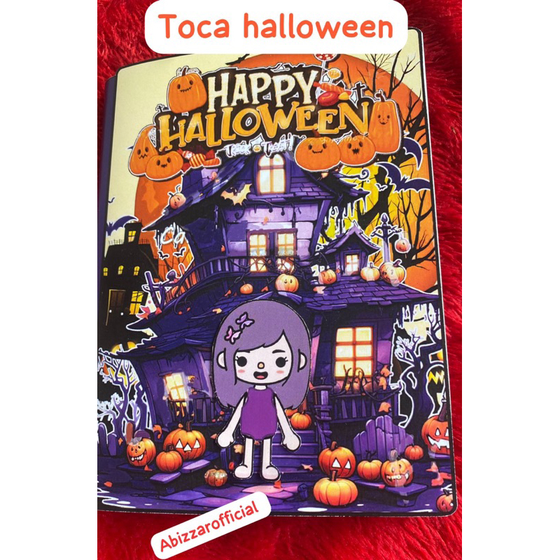 TOCA HALLOWEEN QUIET MY BUSY BOOK CANDY HOUSE