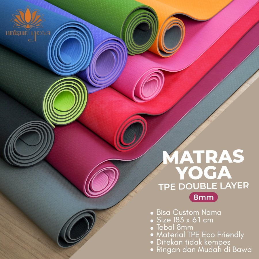 Matras Olahraga / Matras Senam / Matras Pound Fit / Alas Olahraga Pound Fit / Pound Fit / Yoga Mat