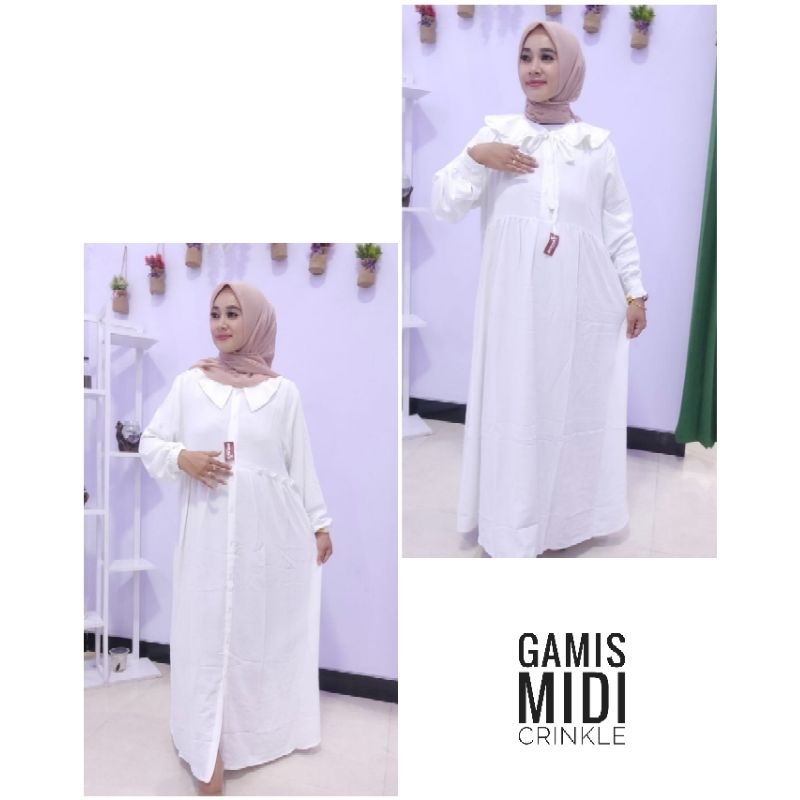 GAMIS MIDI CRINKLE| TERLARIS