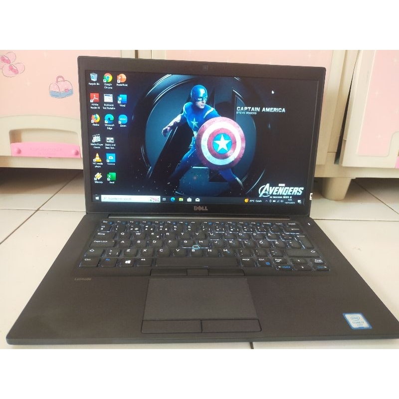 LAPTOP DELL LATITUDE 7480 Core i7 GEN 6 Ram 8 SSD 256GB  Camera