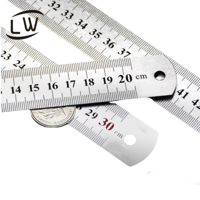 

PENGGARIS STAINLESS STEEL / PENGGARIS TUKANG / PENGGARIS BESI - 500MM / 50CM