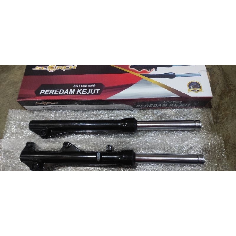 as shock depan assy + tabung honda beat fi 2013-2015 merk scorch