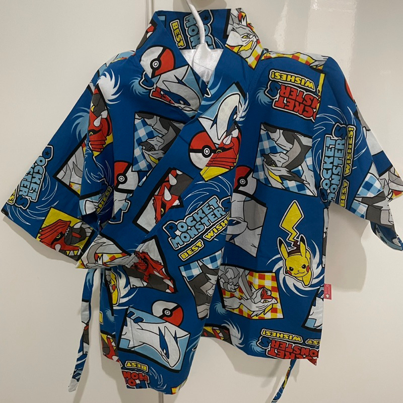 Preloved Kimono Anak Laki-laki Pokemon