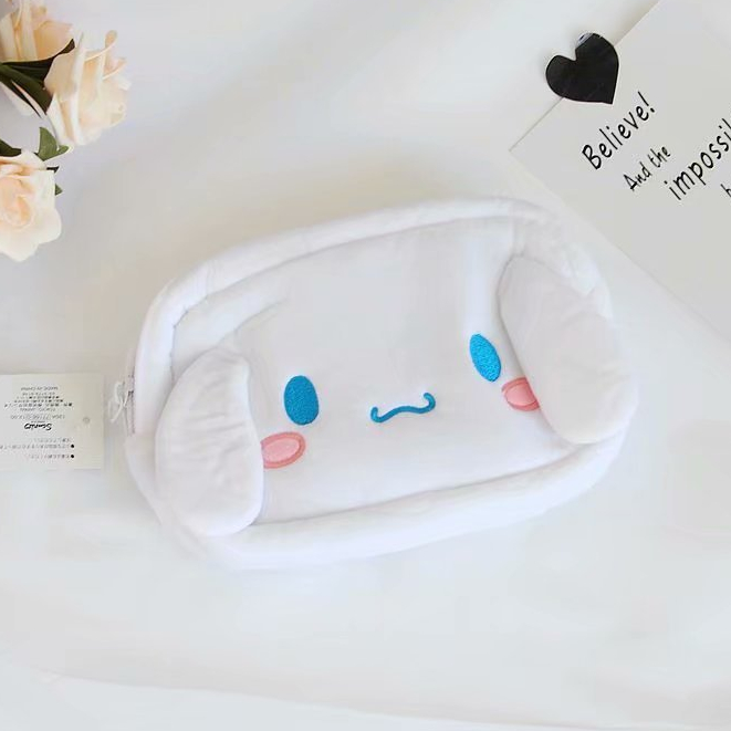 

♥ ♥ Tempat pensil bulu sanrio cute/ Tempat kosmetik pouch kosmetik make up dompet serbaguna 91151/91152