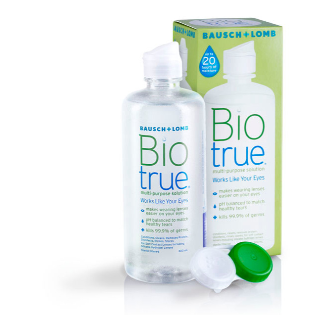 Biotrue Solution / Bausch n Lomb Biotrue Cairan Pembersih Softlens 300 ml
