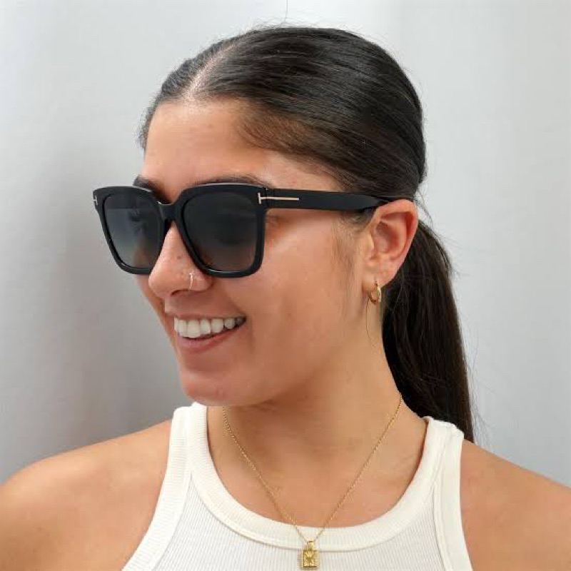 KACAMATA TOM FORD FT 0952 SELBY HITAM GLOSY SUNGGLASES TOMFORD CEWEK FASHION