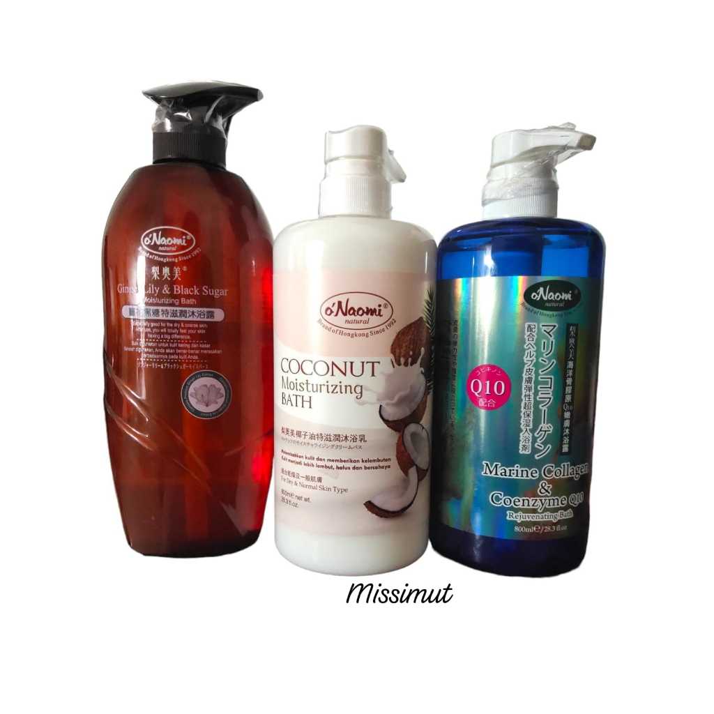 O'Naomi Natural Moisturizing & Rejuvenating Bath - O Naomi Body Wash