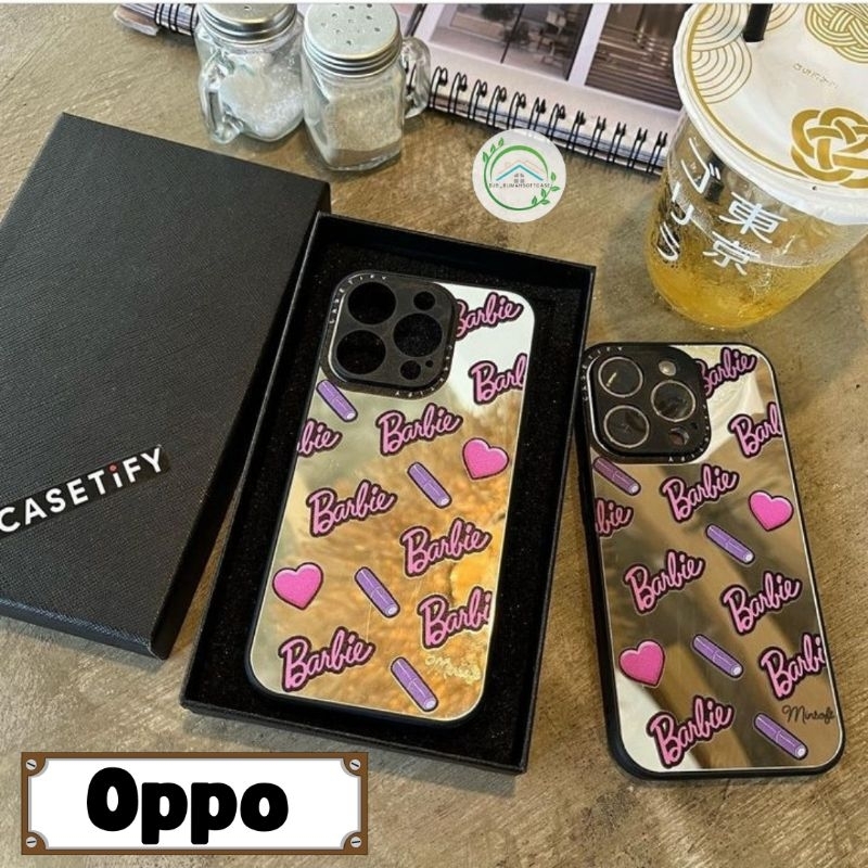 OPPO | CASETIFY BARBIE MIRROR STICK FOR ANDROID OPPO A74  A95 4G A57 2022 A77S A53 A33 2020 A16 A16S