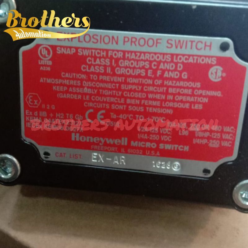 Micro Switch EX-AR Honeywell