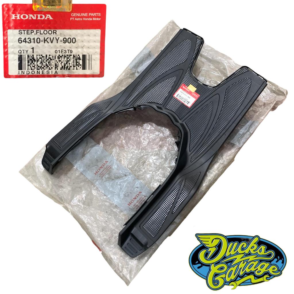 64310-KVY-900 Cover Lantai Step Floor Pijakan Injakan Kaki Honda Beat Karbu 2007 - 2009 Original