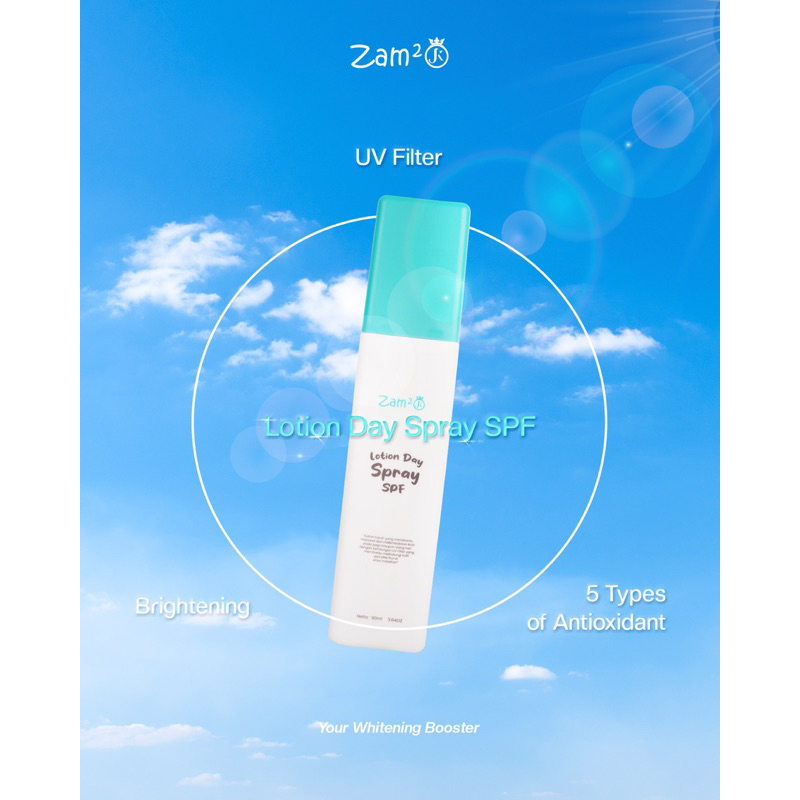 LOTION DAY SPRAY SPF BY ZAMZAM