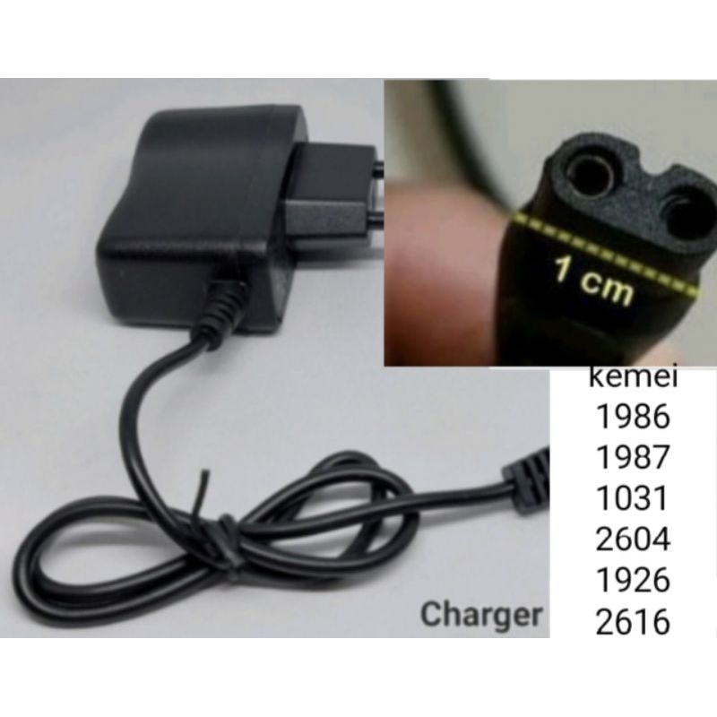 Clipper Kemei Charger Cas Untuk Clipper Kemei