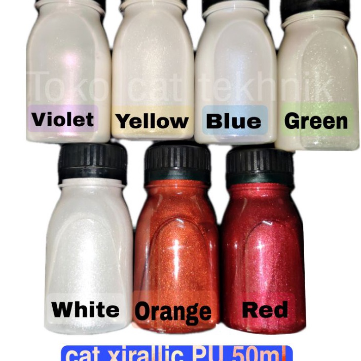Terlaku.. Cat Pu xyrallic | xyralic ecer / Cat xirralic Pu 50ml.