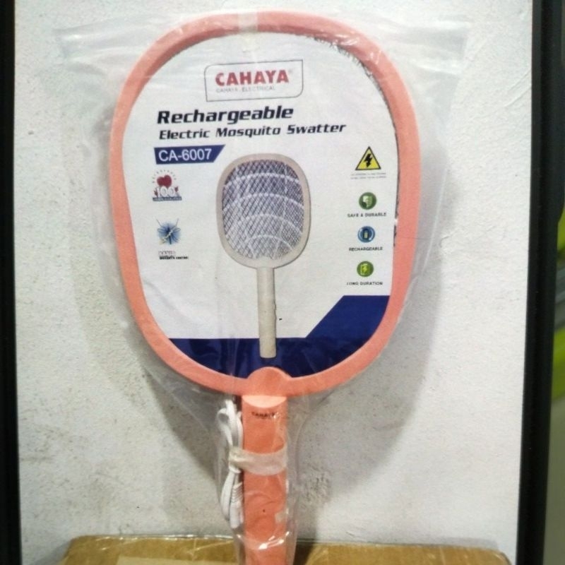RAKET NYAMUK RECHARGER CAHAYA 6007/tofuda 601