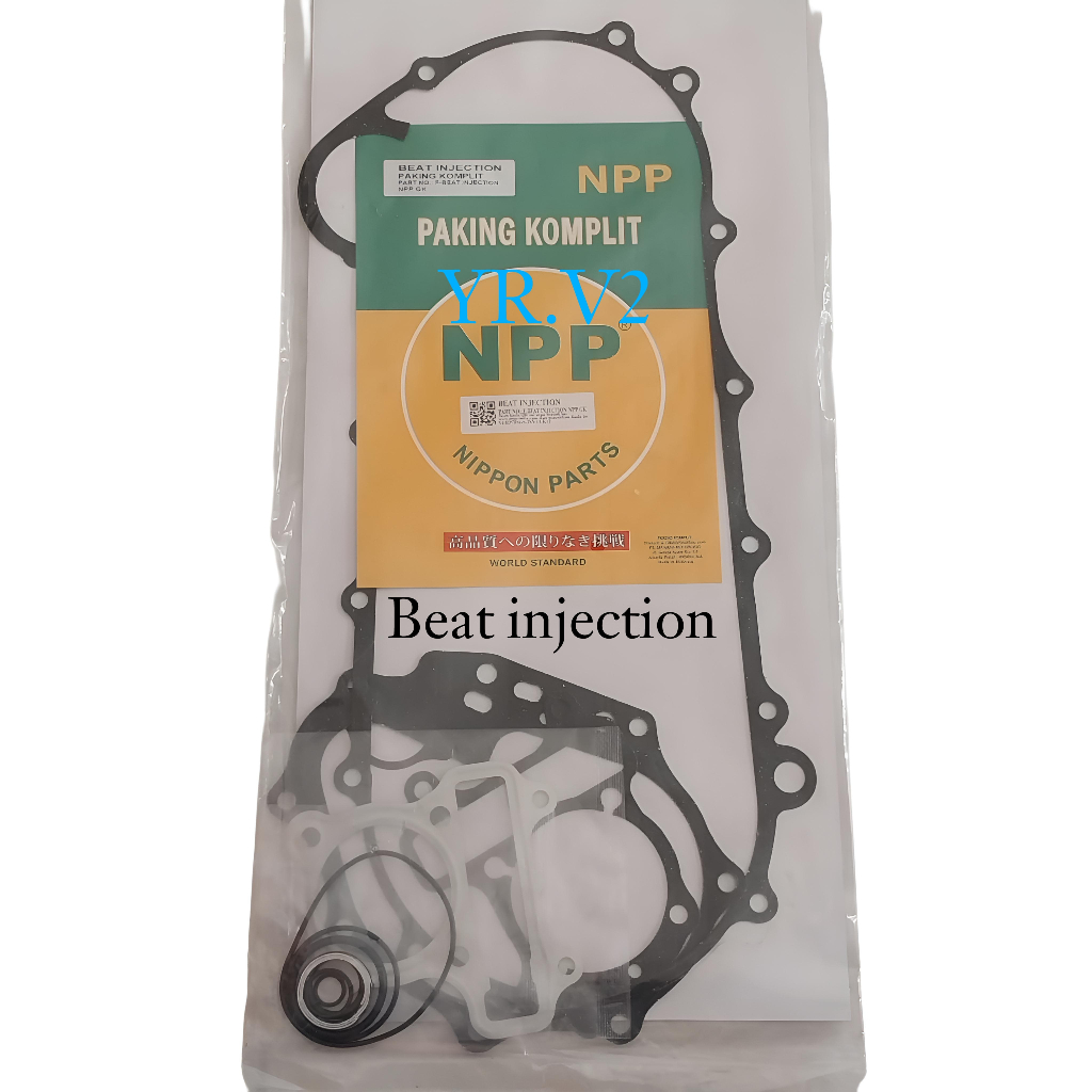 Paking gasket komplit Fullset Beat Fi / Scoopy Fi Spacy Fi / Beat Injection Stater Kasar ORI NPP