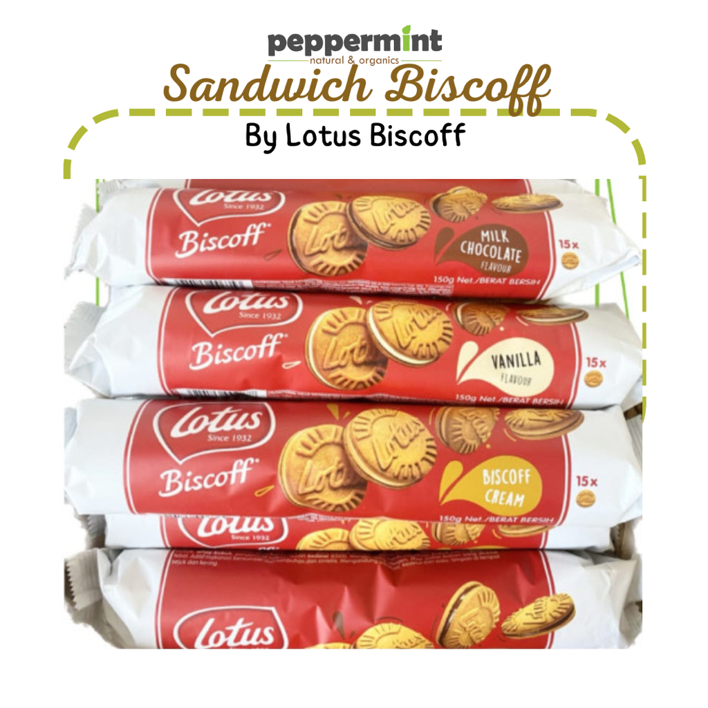 

Lotus Biscoff Sandwich (150 gr) / Camilan Snack Cookies Sandwich