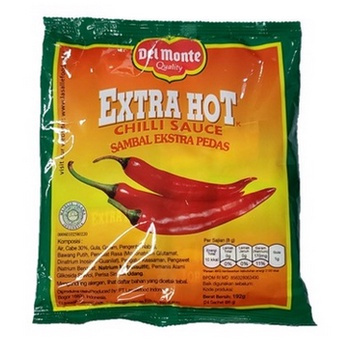 

Saos Extra Pedas Delmonte Sachet isi 20x8Gram
