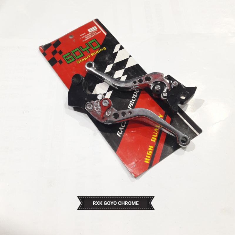 HANDLE REM STELAN RX KING GOYO CHROME HANDLE REM VARIASI
