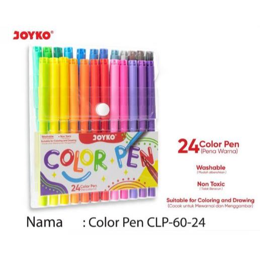 

Joyko Color Pen CLP-60-24