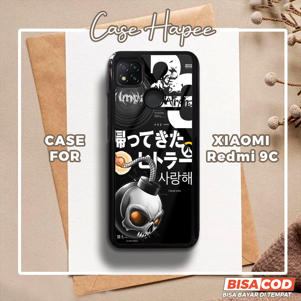 Case Redmi 9C Casing Redmi 9C [JPNR] Casehapee Case Glossy Case Aesthetic Custom Case Premium Softca