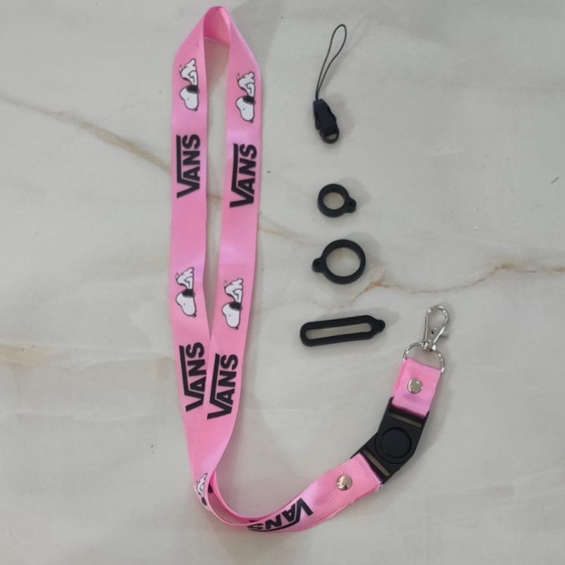 

TALI LANYARD VANZ X SNOOPY / DISTRO X CARTOON KARTUN ANIME lanyard pink Premium / gantungan kunci / gantungan id card / gantungan flashdisk / nametag hp name tag / handphone BEST SELLER CODq