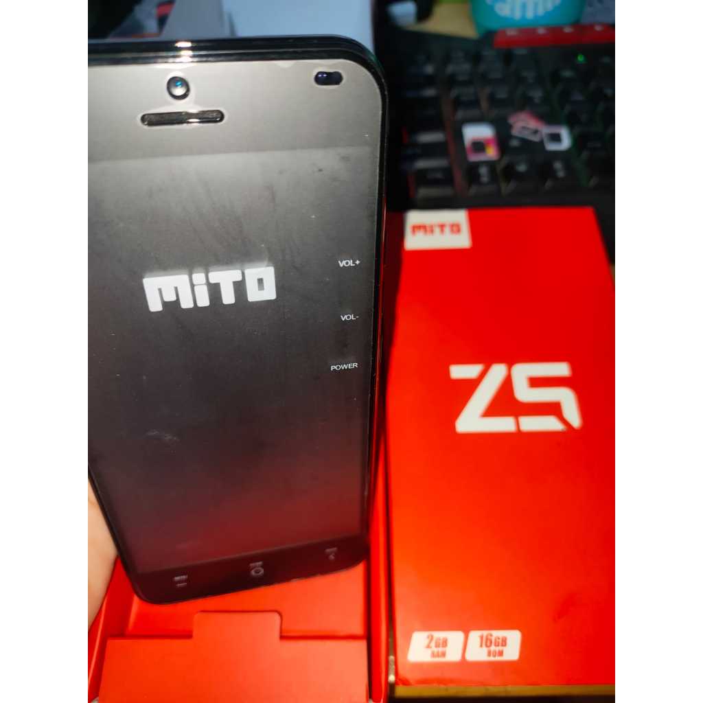 MITO Z5  4G LTE  RAM 2GB  ROM 16GB -LAYAR 5 INCH hp android
