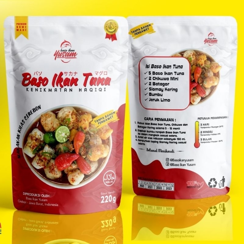

Baso ikan tuna yusam (Frozen)