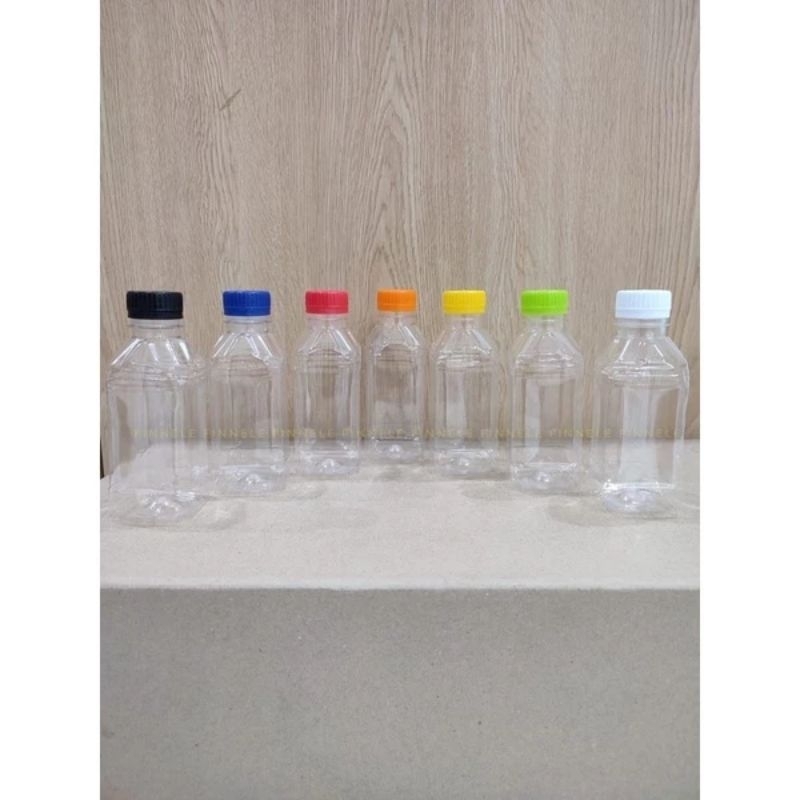 Botol Plastik kotak 250ml / Botol Cimory 250ml
