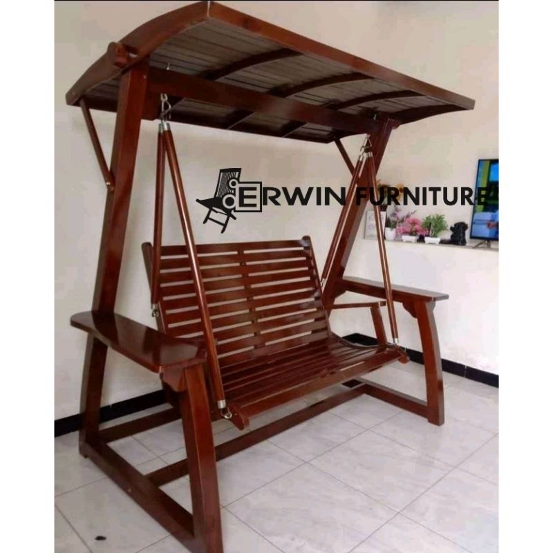 ayunan becak taman - ayunan jati - ayunan anak - ayunan taman