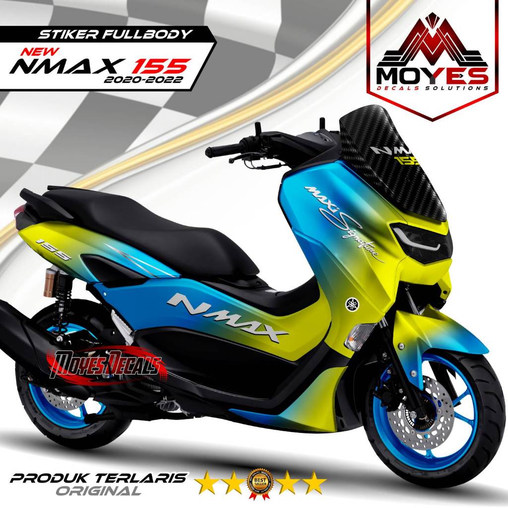 (COD) Decal sticker Nmax 155 New -  Sticker Fullbody Nmax new 155 Bunglon