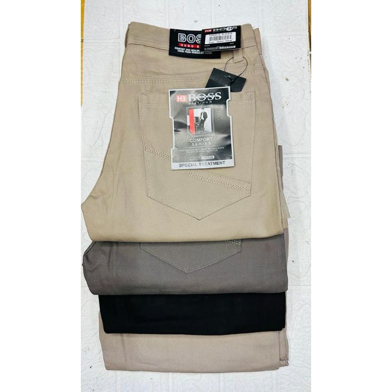 CELANA PANJANG PRIA / CELANA PANJANG STANDAR KANVAS PRIA / CELANA KATUN PANJANG PRIA