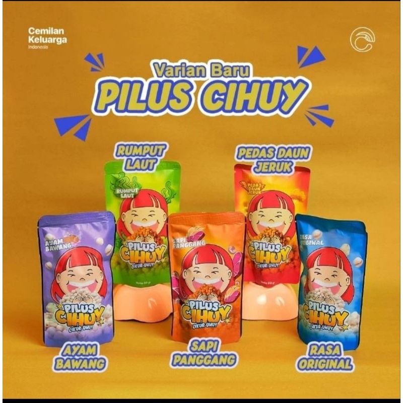 

Pilus Cihuy makanan cemilan kekinian