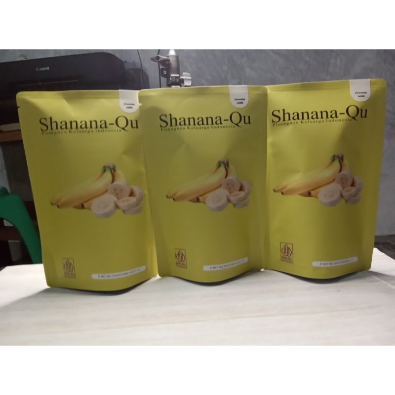 

Shanana-Qu Banana Chips I Paket Creamy Milk 3pcs