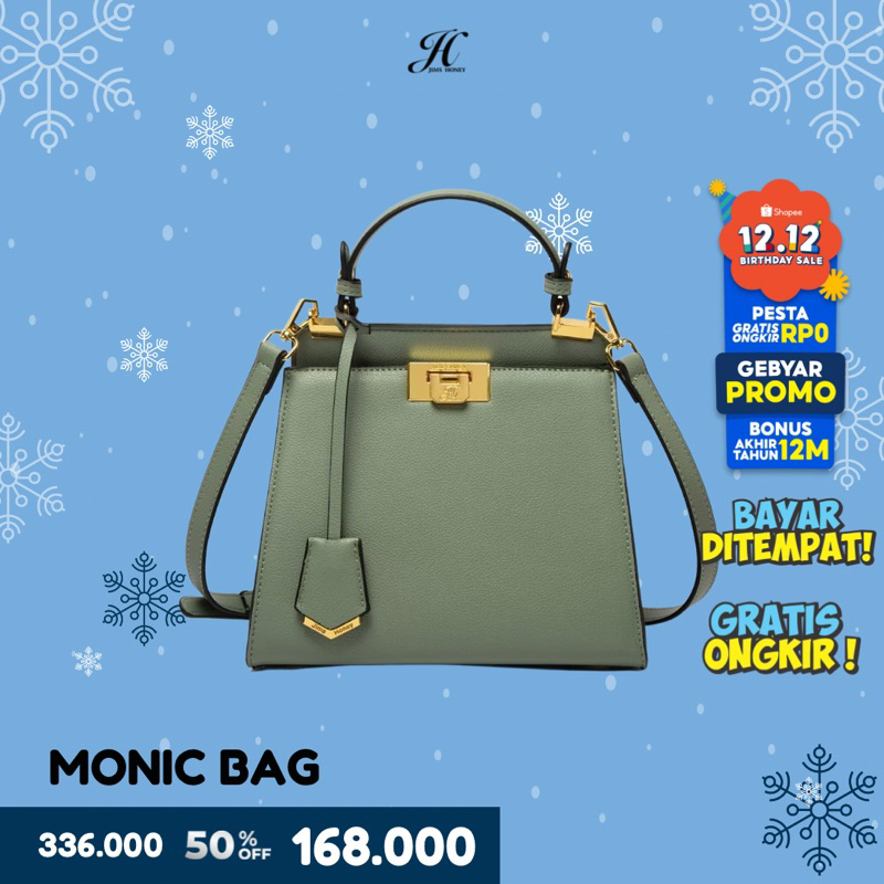 NEW BAG JIMSHONEY MONIC BAG TAS SLEMPANG WANITA