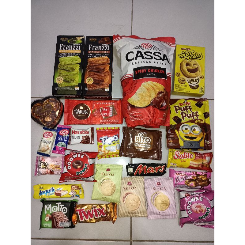 

Snack Import Premium Bebas Pilih Sesuai Request