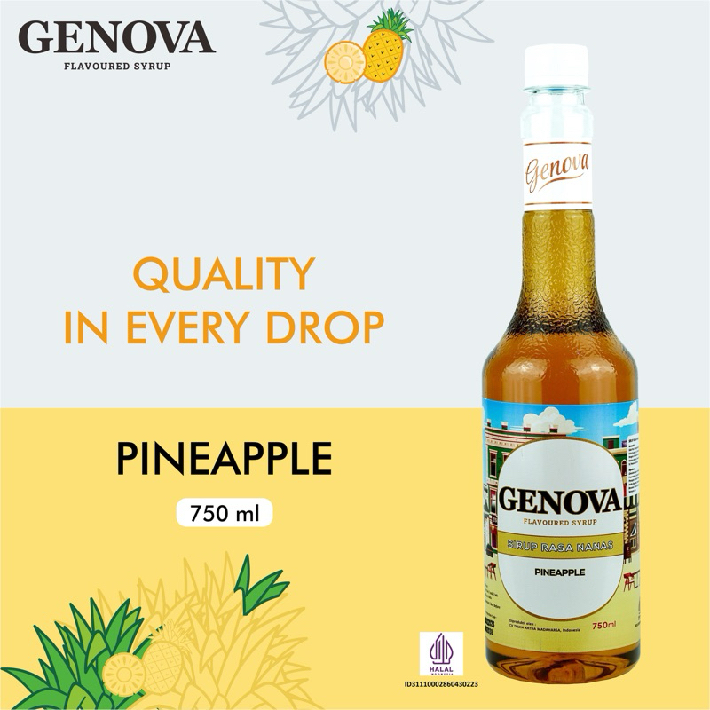 

Genova Pineapple Syrup 750ml