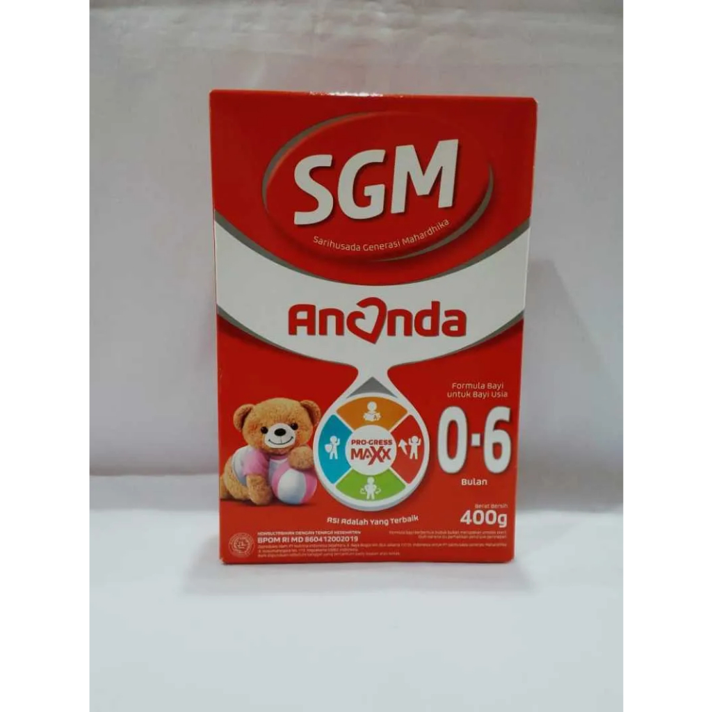 

SUSU FORMULA BAYI SGM ANANDA 1+ 400 GRAM 0-6 BULAN