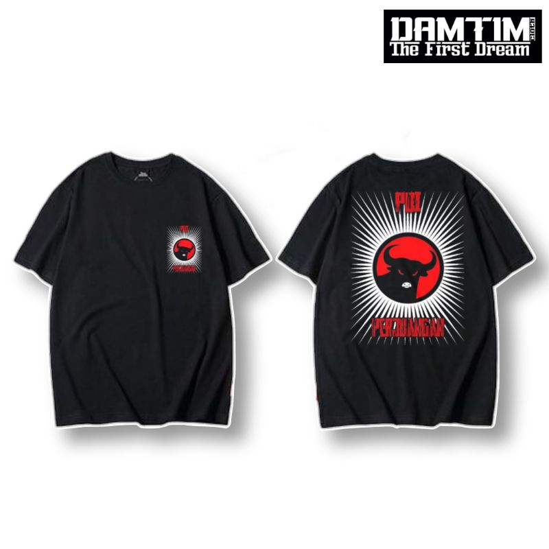Kaos T shirt partai pdi perjuangan distro