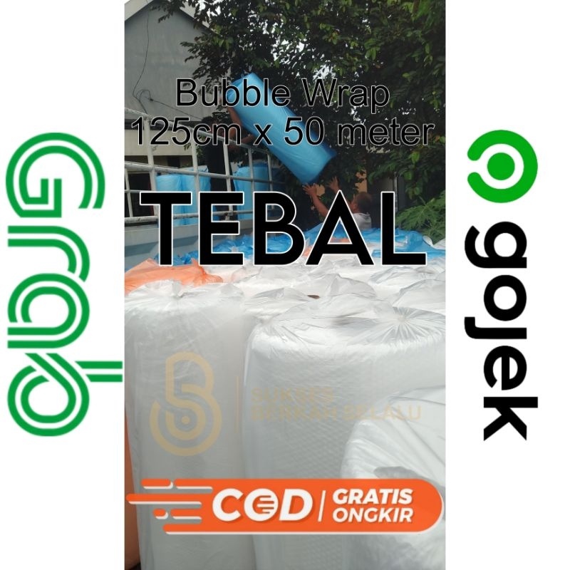 

✨Original✨ Bubble Wrap 125cm x 50m / Bubble Wrap Tebal / Bubble Wrap Jawa timur 