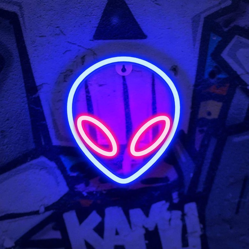 Dekorasi lampu Lampu karakter Lampu Dekorasi LED Neon Light hiasan dinding kamar hiasan kamar lampu 