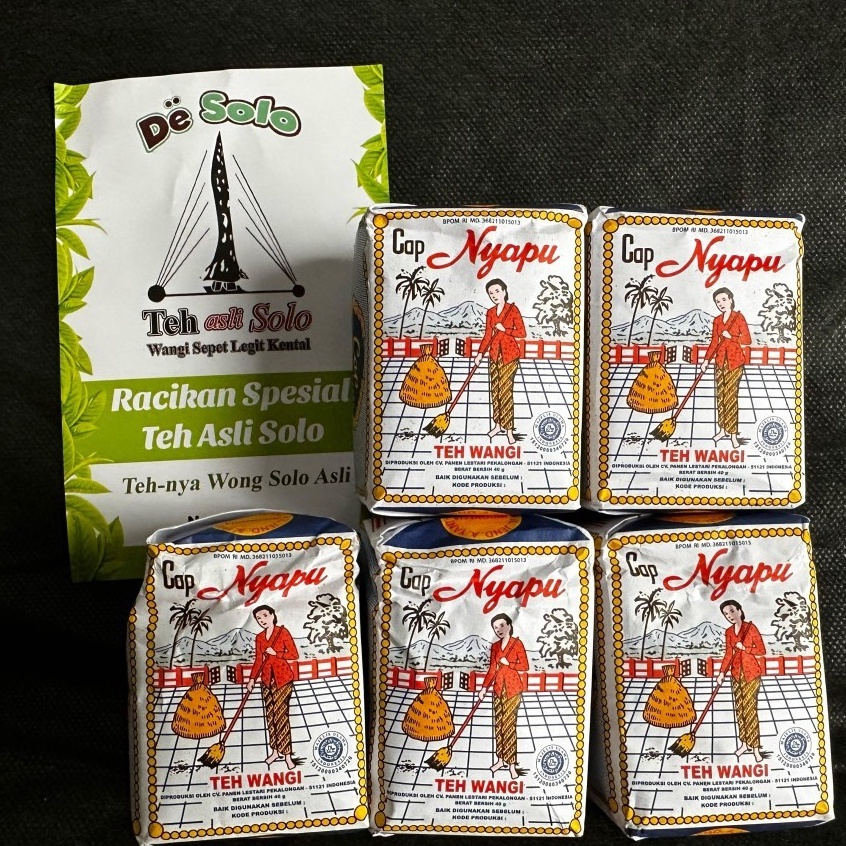 

☛ Terbatas! Teh Wangi Cap Nyapu -1 Slop (10 pcs) .,.,.,.,