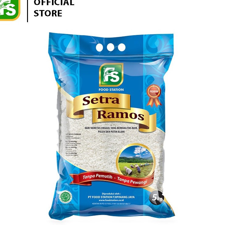 

FKLF9931 TERBARU Food Station - Beras Premium Setra Ramos 5 Kg