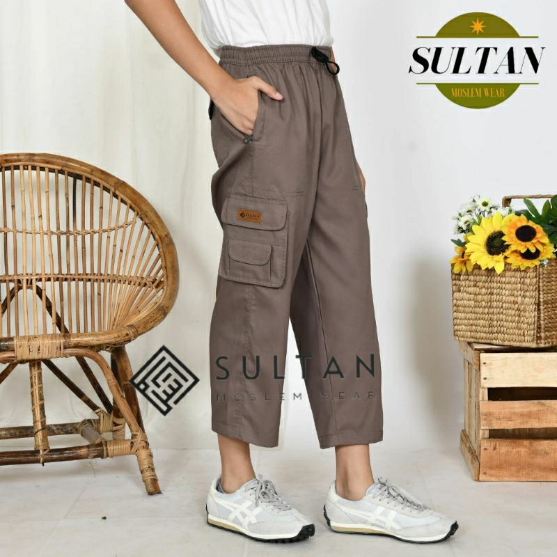Celana Anak Cargo SULTAN Sirwal anak laki laki Pria Remaja tanggung  usia 4 5 6 7 8 9 10 11 12 13 14