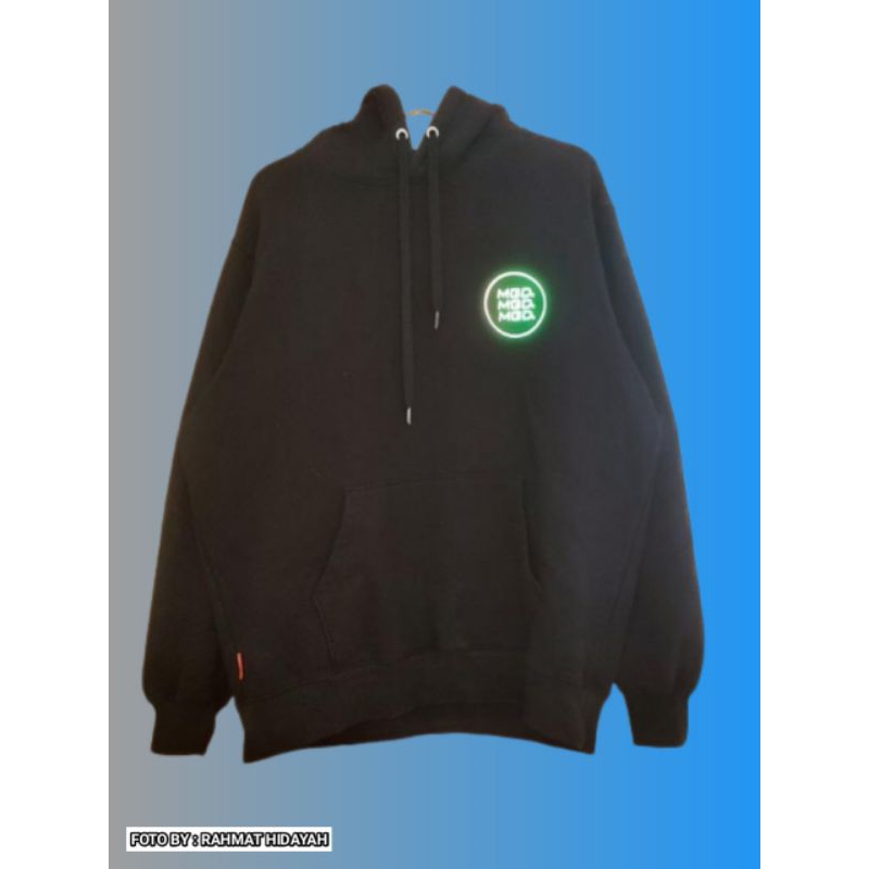Jaket Hoodie Mahagrid Ori Limited Edition Reflektif Logo Fulltag